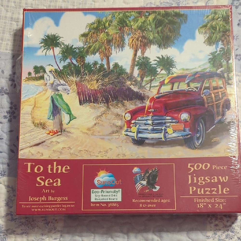 Woody and Beach Puzzle 🧩